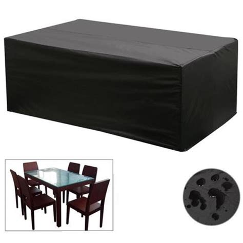 WATERPROOF RECTANGULAR GARDEN PATIO FURNITURE COVERS 6 SEAT TABLE BENCH OUTDOOR | eBay