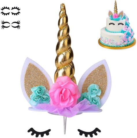 Unicorn Cake Topper Printable