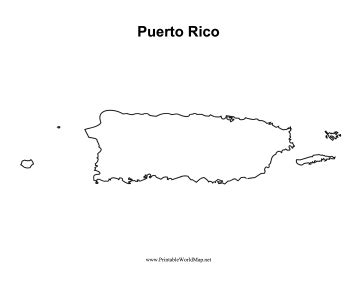 Puerto Rico Map