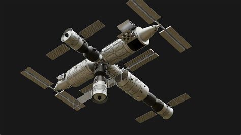 ArtStation - Tiangong Space Station | Resources