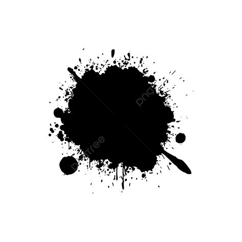 Black Watercolor Splash, Watercolor Splash, Splash, Watercolor PNG and Vector with Transparent ...