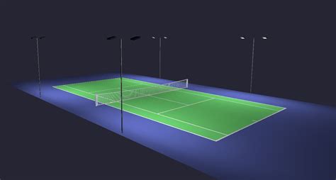 Tennis Court Lighting: Standards from Recreational to Professional Play | HomElectrical.com