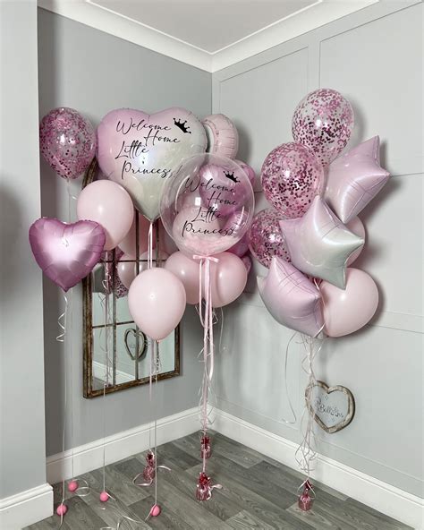 Welcome Baby Girl – Balloon Decorations in London