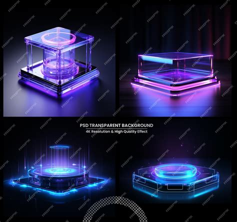 Premium PSD | Hud gui futuristic portal hologram abstract digital user interface technology