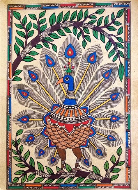 51 best Madhubani Art from Bihar images on Pinterest | Madhubani art, Indian paintings and ...