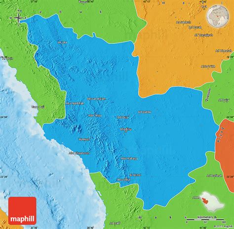 Political Map of Madinah