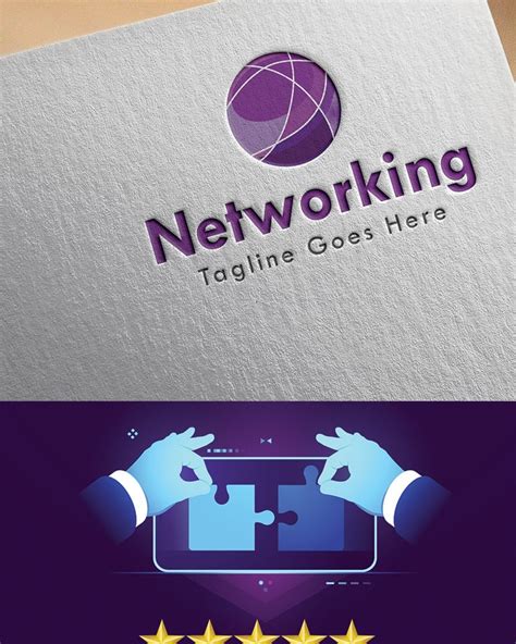 Networking Logo Template #85105 - TemplateMonster