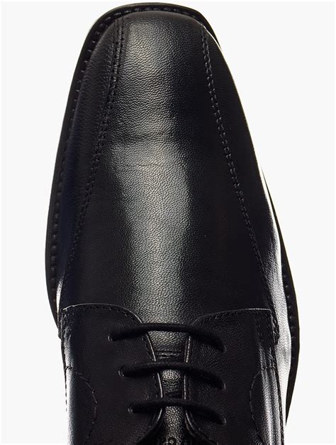 MyRunway | Shop Pierre Cardin Black Leather Shoes for Men from MyRunway ...