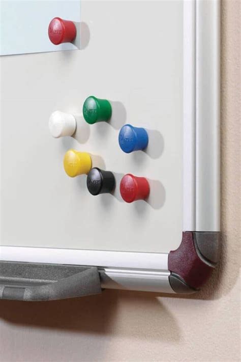 Coloured Whiteboard Magnets Assorted - Pk12 - Forward Products