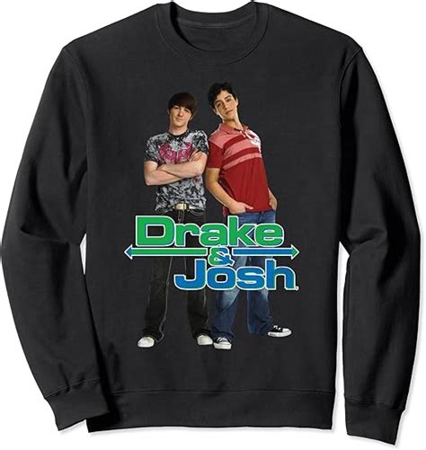 Amazon.com: Drake And Josh Classic Logo With Characters Sweatshirt: Clothing