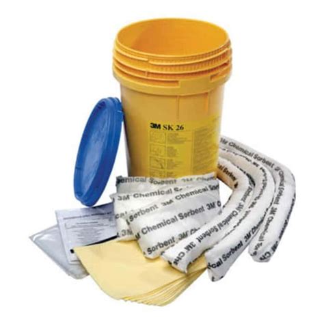 3M Hazardous Spill Response Kit Spill Kit; Length: 63cm:Facility Safety | Fisher Scientific