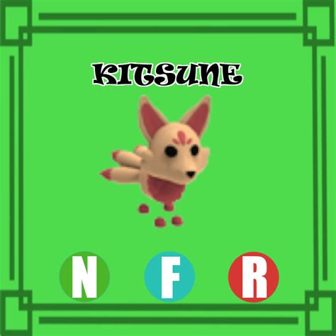 Kitsune NEON FLY RIDE Adopt Me