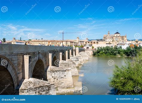 Roman Bridge Over Guadalquivir River Editorial Stock Image - Image of medieval, exterior: 103293399