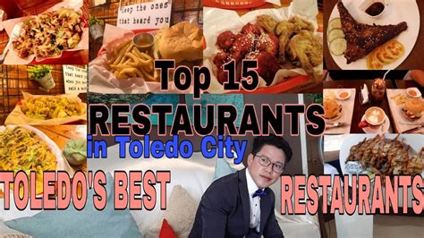 TOP 15 RESTAURANTS IN TOLEDO CITY - YouTube