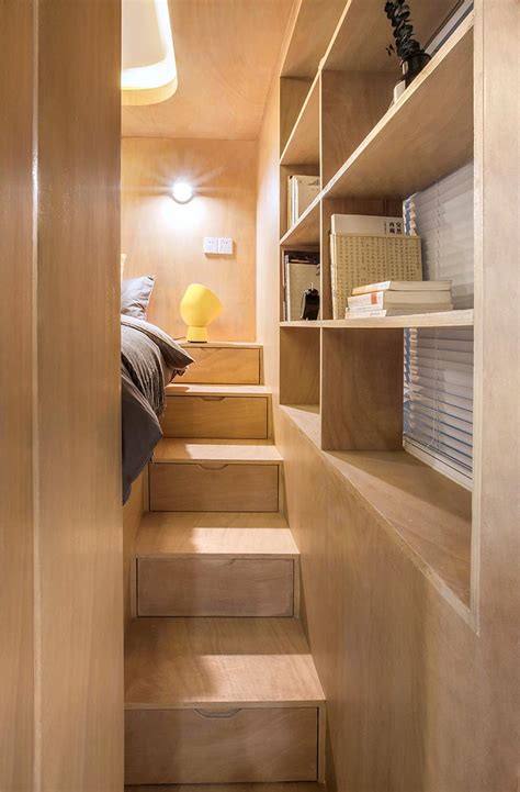 Small Apartment in Shanghai Designed with Loads of Storage Space