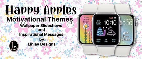 HAPPY APPLES - watch faces for Apple Watch, Samsung Gear S3, Huawei Watch, and more - Facer