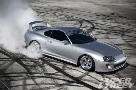 1993 Toyota Supra RZ - The Art Of The Burnout