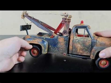 Full Restoration Antique Tow Truck Very Rusty - YouTube