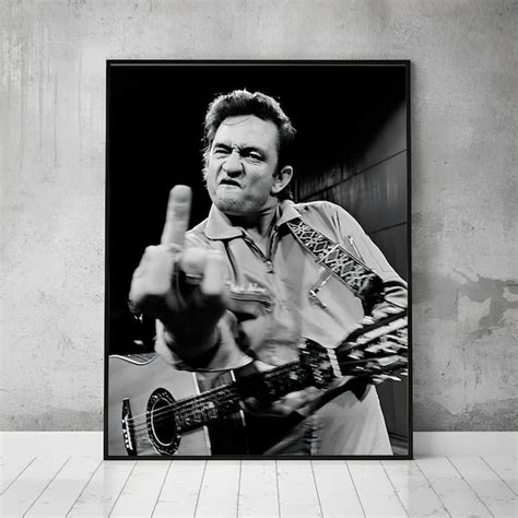 Johnny Cash Poster - Etsy