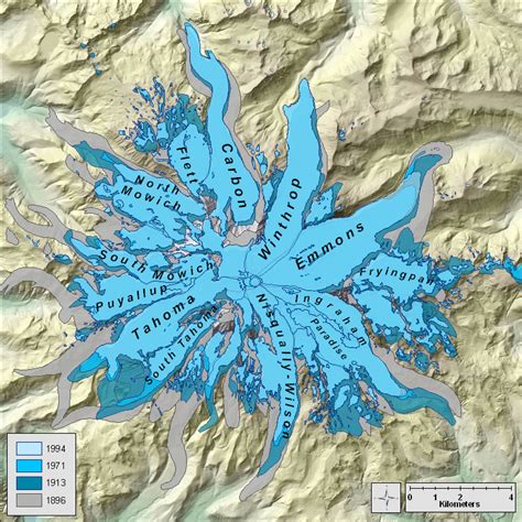 mt-rainier-glaciers | VolcanoCafe