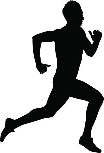 Cross Country Runner Silhouette at GetDrawings | Free download