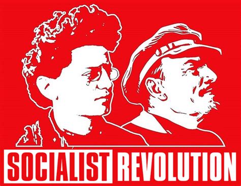 Lenin & Trotsky Socialist Revolution Sticker – Marxist Books