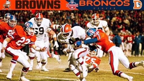 "The Fumble" (Browns vs. Broncos, 1987 AFC Championship) | NFL Vault Highlights - YouTube