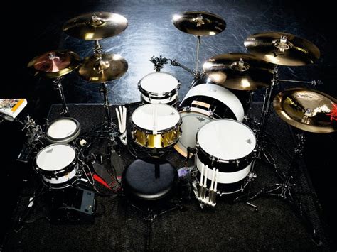 Drum kits of the pros: stars' live and studio drum setups in pictures | Travis Barker's ...