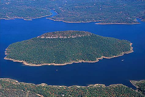 Greers Ferry Lake in the Arkansas Ozarks