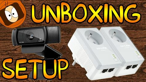 SETUP / UNBOXING : Logitech HD Pro C920 - TP-LINK CPL 500 Mbps - YouTube