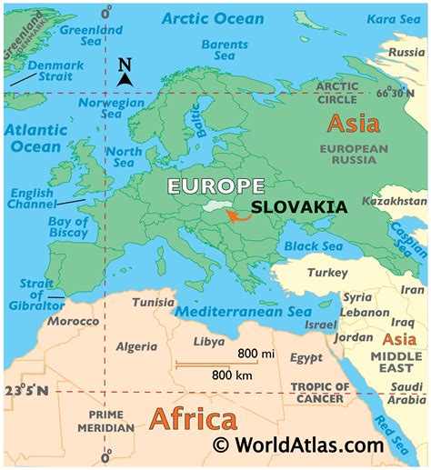 Slovakia Maps & Facts - World Atlas