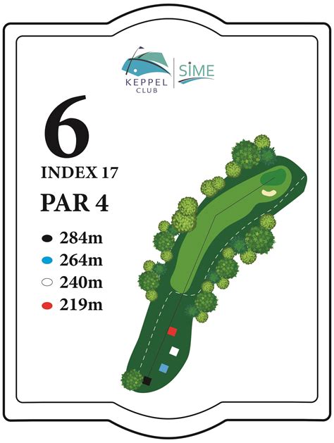 Golf Course Layout - Keppel Club Singapore