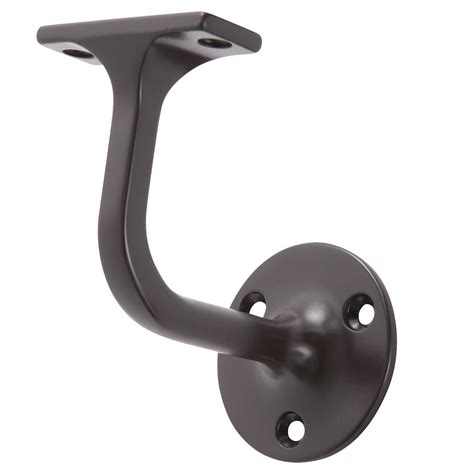 Metal Wall mounted handrail bracket (L)50mm (H)70mm (W)80mm | Departments | DIY at B&Q