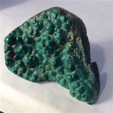 Large Natural Malachite Specimen | Chairish