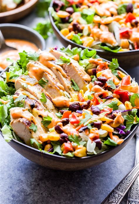 Fiesta Ranch Salad with Salsa Verde Chicken - Recipe Runner