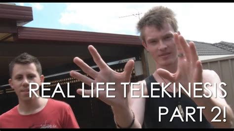 REAL LIFE TELEKINESIS PART 2! - YouTube