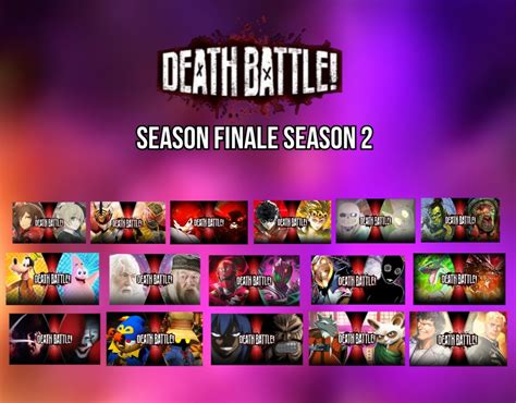 DEATH BATTLE! Season Finale Season 2 by A-Force612 on DeviantArt