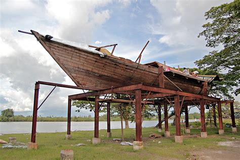 Replica of Butuan’s historic balanghai boat undergoes repair