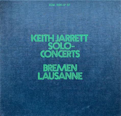 Lp – Keith Jarrett – Solo Concerts: Bremen / Lausanne – Simply-Listening