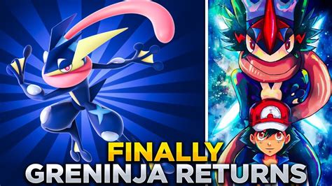 Ash's Greninja FINALLY Returns and...!? | Gigantamax Charizard vs ...