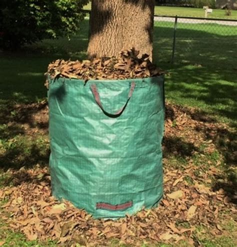 Amazon.com : Go-GreenGardening Large Reusable Yard, Gardening & Leaf Waste Bag,Collapsible 70 ...