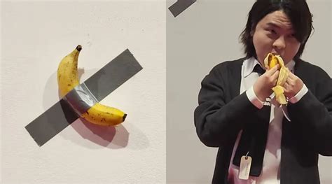 ‘Hungry’ student eats artwork of a banana duct-taped to a South Korean ...