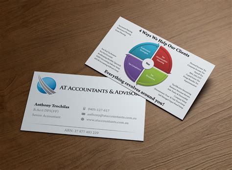 Business Card Design Project | 56 Business Card Designs for AT ...