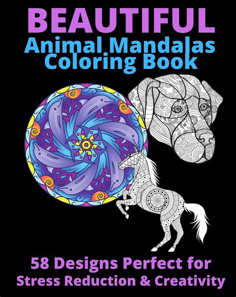 Beautiful Animal Mandala Coloring Book – Books by Kathy Heshelow