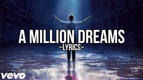 The Greatest Showman - A Million Dreams (Lyric Video) HD | Dream song, The greatest showman, Lyrics