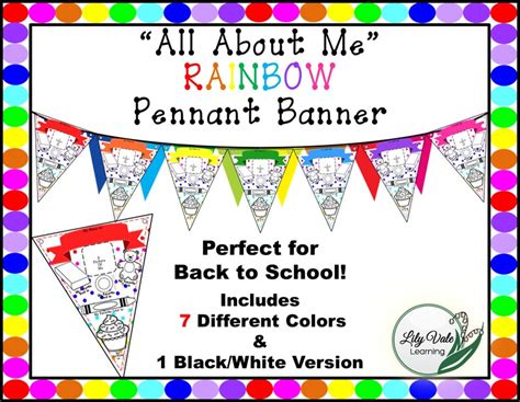 Classroom Banner, All About Me, All About Me Printable, Classroom ...