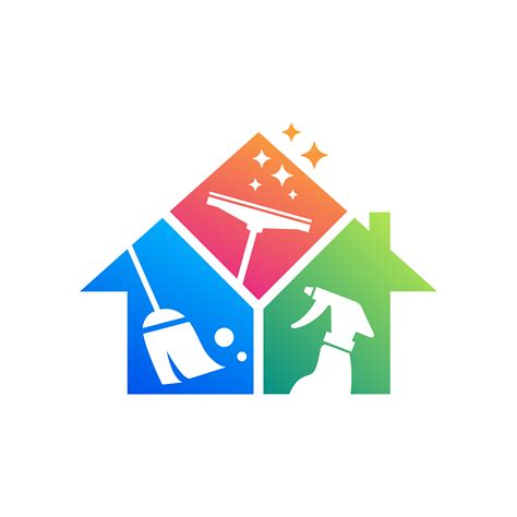 House Cleaning Business Symbol Design 561288 Vector Art at Vecteezy