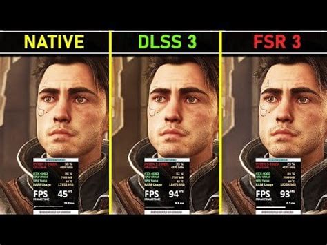 Nvidia DLSS 3 vs AMD FSR 3 | Frame Generation and Upscaling | Immortals ...