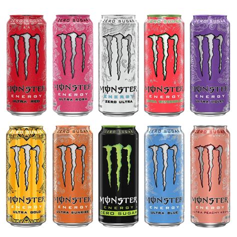 Monster Energy Drink Flavors