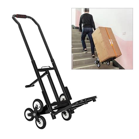 Portable Stair Climbing Folding Cart Climb Hand Truck Dolly All Terrain Stair | eBay